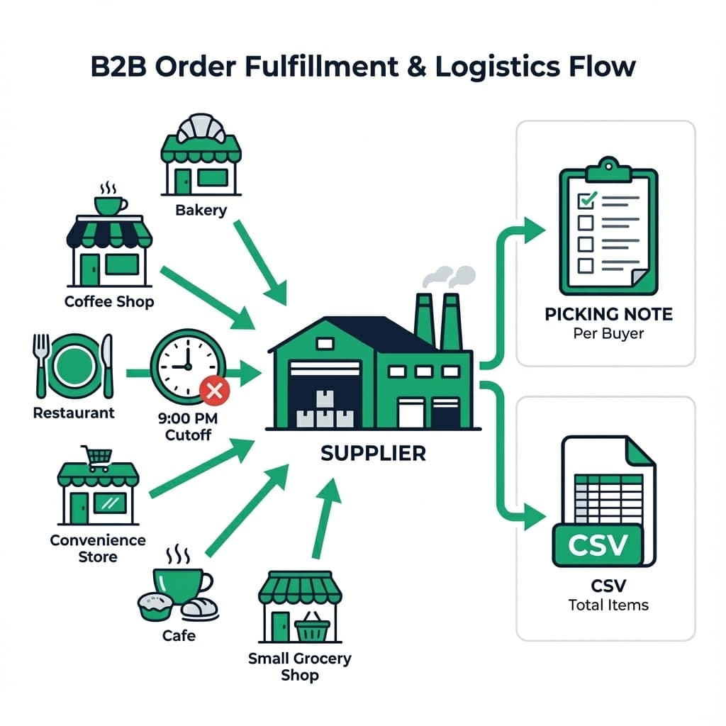 Supplier Workflow Diagram