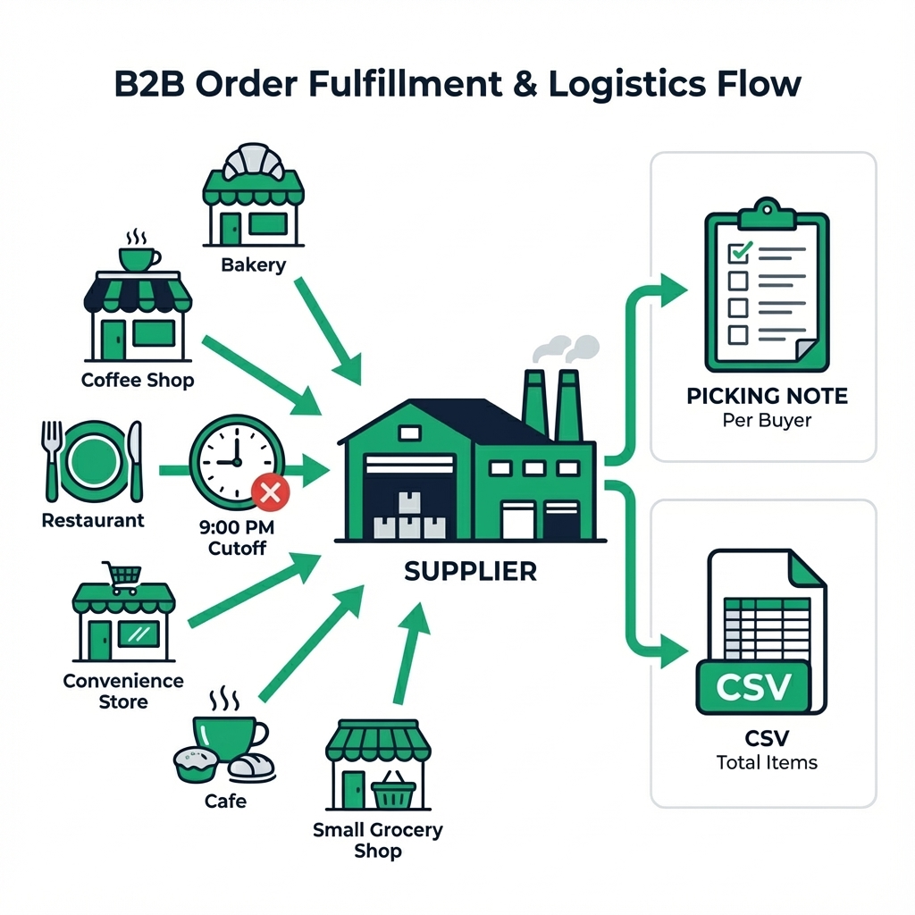 Supplier Workflow Diagram